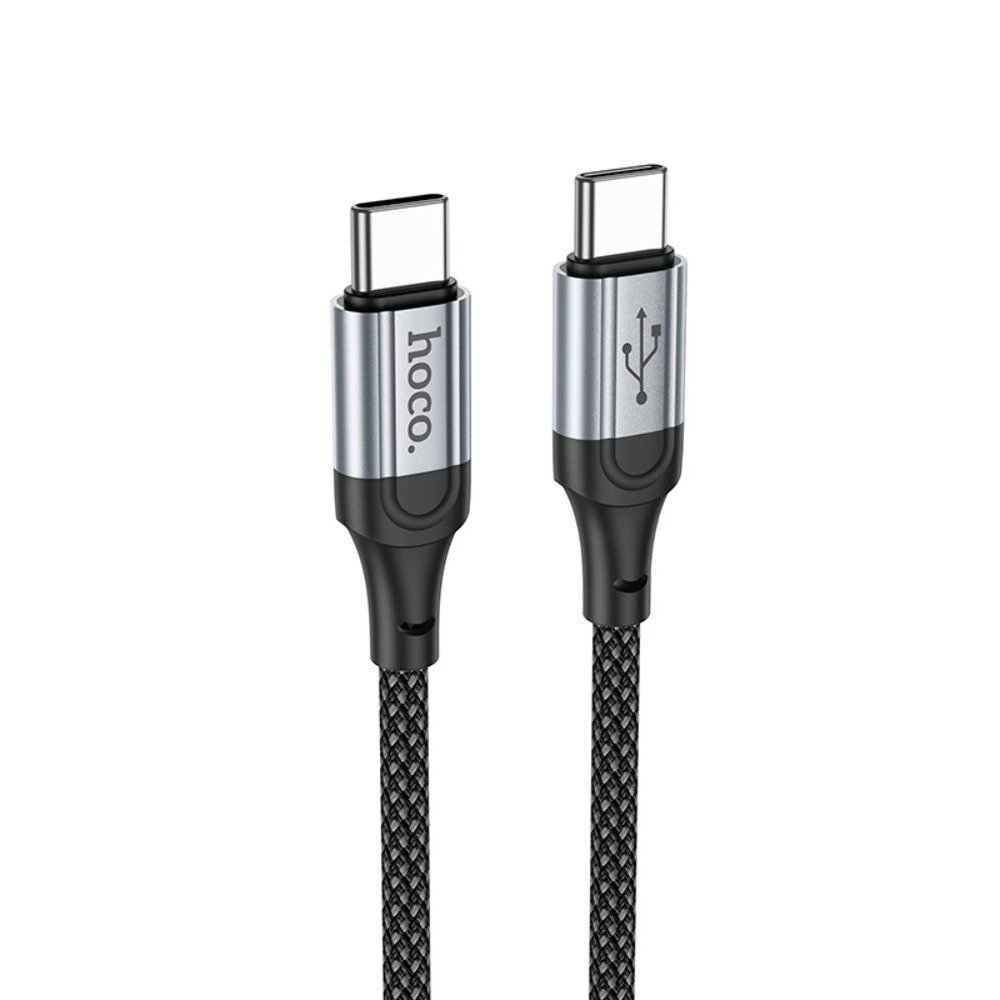 USB-кабель Hoco X102, Type-C на Type-C, Power Delivery (60 Вт),черный
