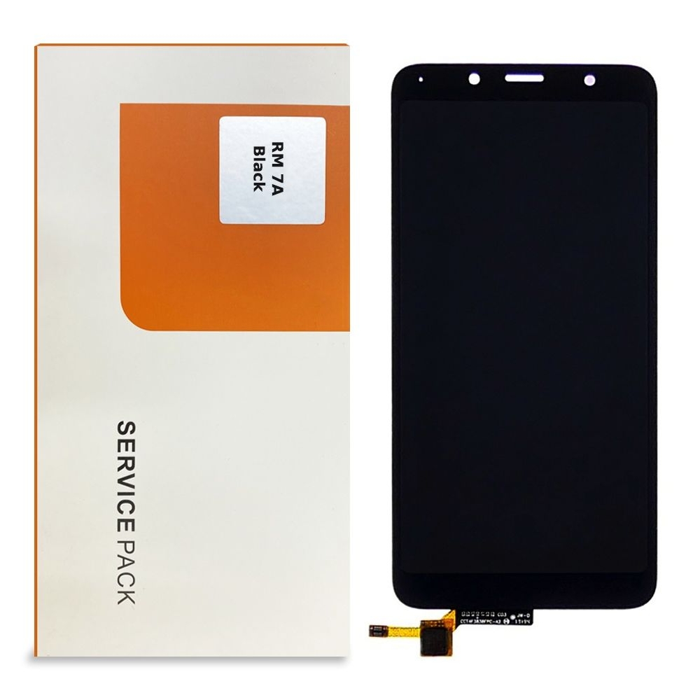 Дисплей Xiaomi Redmi 7A, MZB7995IN, M1903C3EG, M1903C3EH, M1903C3EI, чорний | з тачскріном | Original (PRC), Service Pack | дисплейный модуль, экран