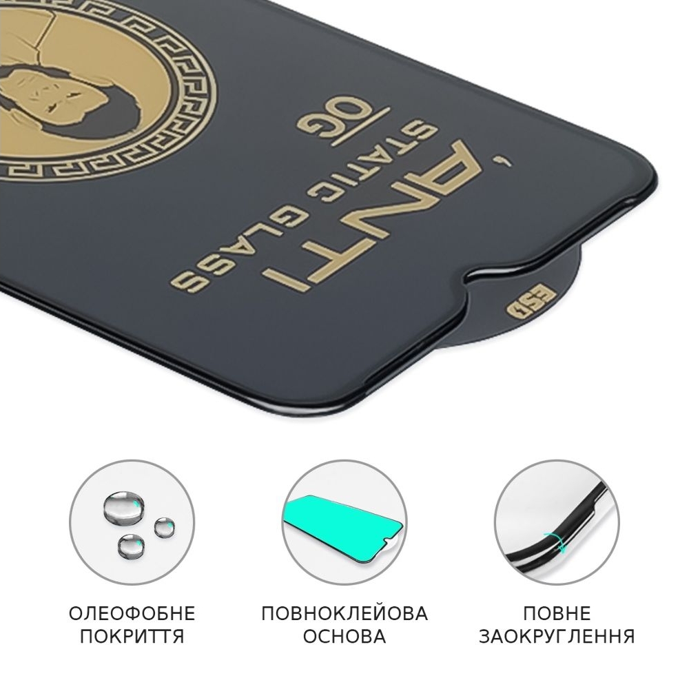 Закаленное защитное стекло Xiaomi Redmi Note 10, 10S, 11, черное, ТОП, 0.3 мм, 5D, совместимо с чехлом, совместимо с чехлом