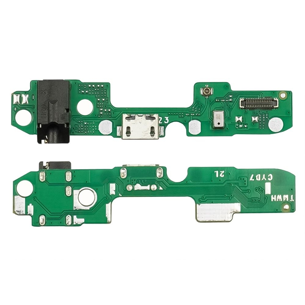 Плата зарядки Tecno Pova, LD7, шлейф коннектора зарядки, с микрофоном, High Copy
