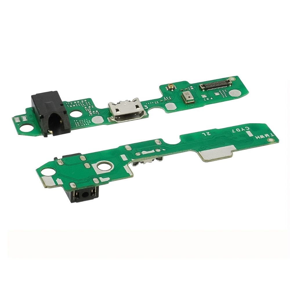 Плата зарядки Tecno Pova, LD7, шлейф коннектора зарядки, с микрофоном, High Copy