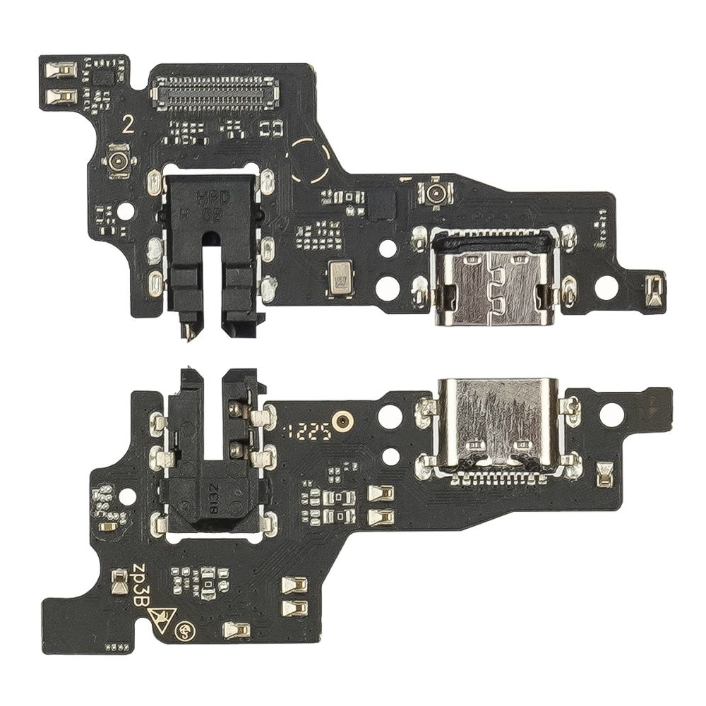 Плата зарядки ZTE Blade V40, шлейф коннектора зарядки, с микрофоном, High Copy