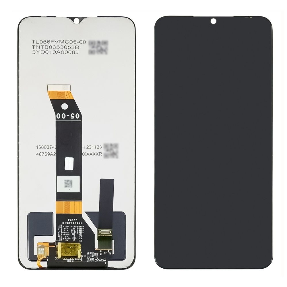 Дисплей Xiaomi Poco M4 5G, Poco M5 4G, Redmi 10 5G, Redmi Note 11E, Redmi Note 11R, 22041219C, 22041219PG, 22071219CG, 22095RA98C, чорний, Rev 05-00 | з тачскріном | Original (PRC), Service Pack | дисплейный модуль, экран