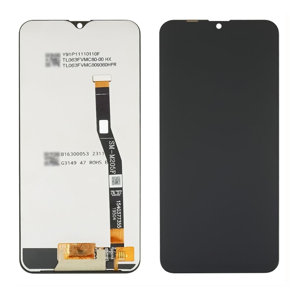 Дисплей Samsung SM-M205 Galaxy M20, чорний | з тачскріном | Original (PRC), Service Pack | дисплейный модуль, экран