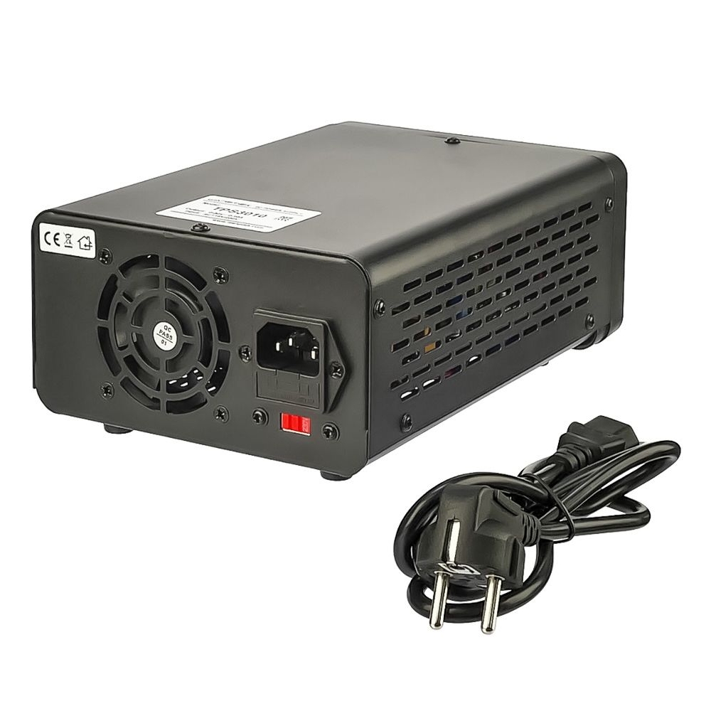 Блок питания Wanptek TPS3010, 30V, 10A, импульсный, с цифровой индикацией (V/A/W), USB A/ Type-C