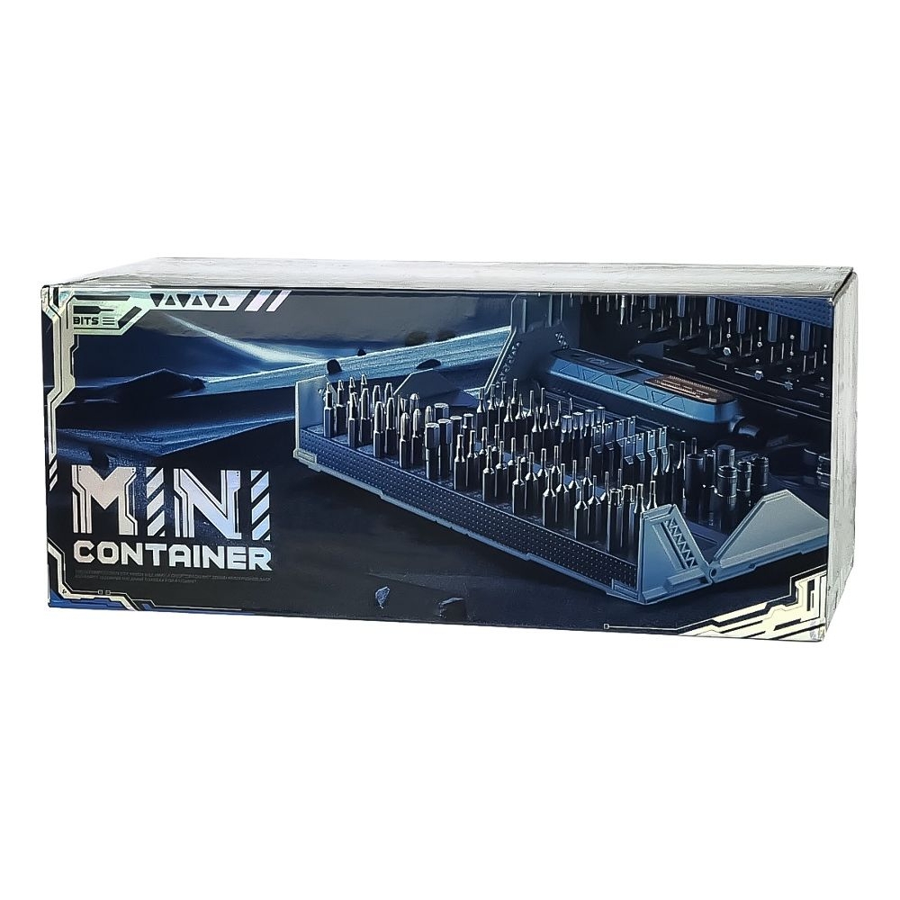 Набор инструментов Jakemy JM-8192 (ручка, 160 бит, удлинитель, 2 пинцета, 2 лопатки, 2 переходника, присоска, 10 медиаторов)