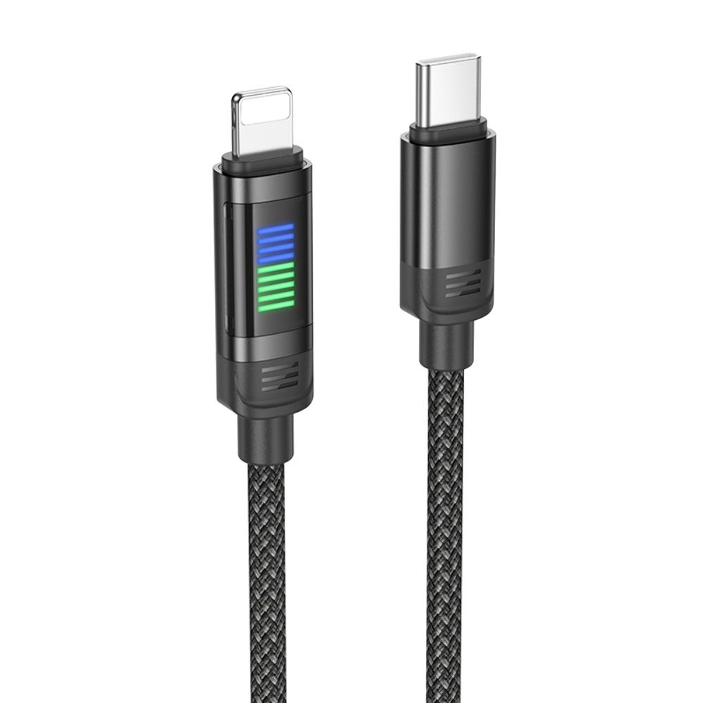 Кабель Hoco U126 Type-C to Lightning 1m, чорний