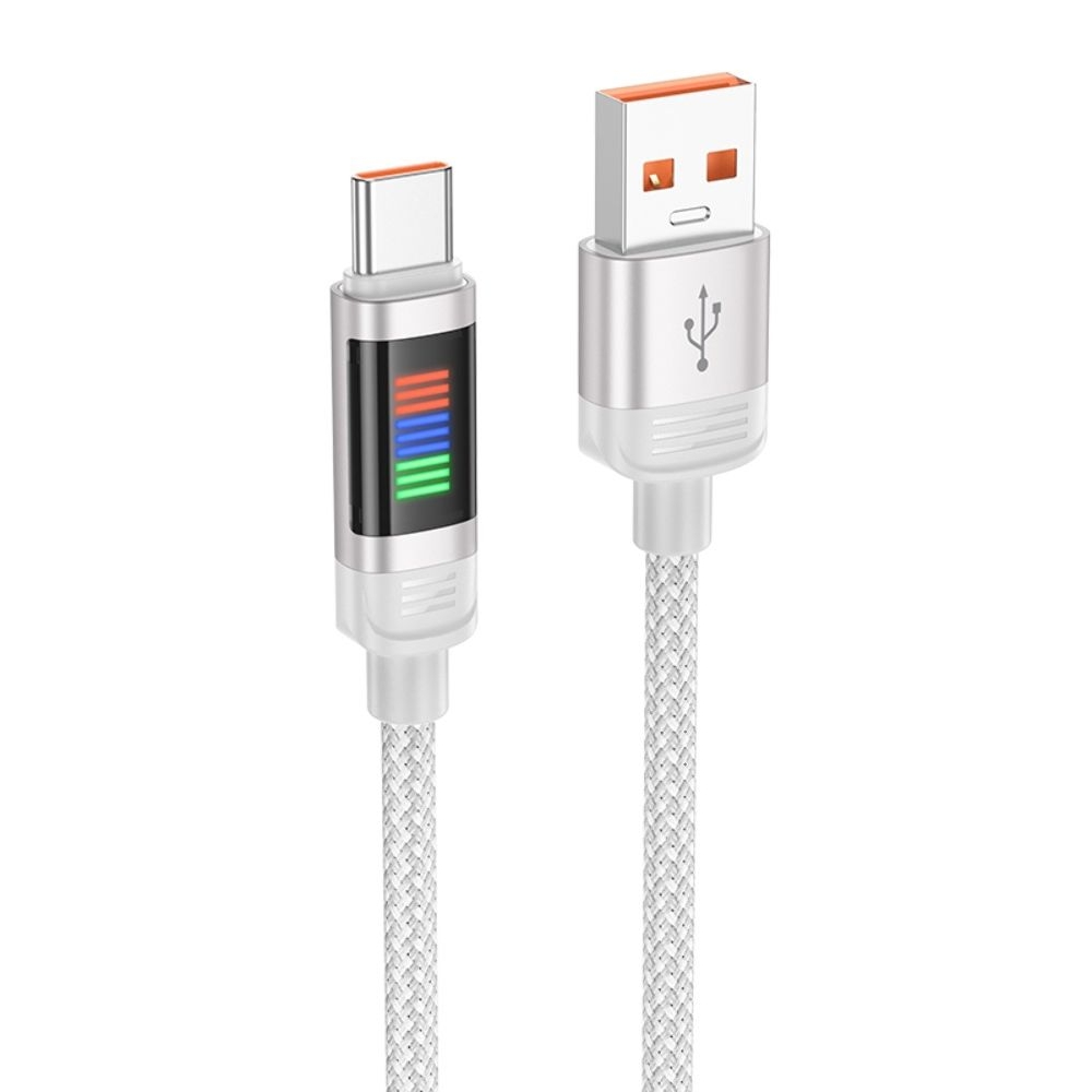 Кабель Hoco U126 USB to Type-C 1m серый
