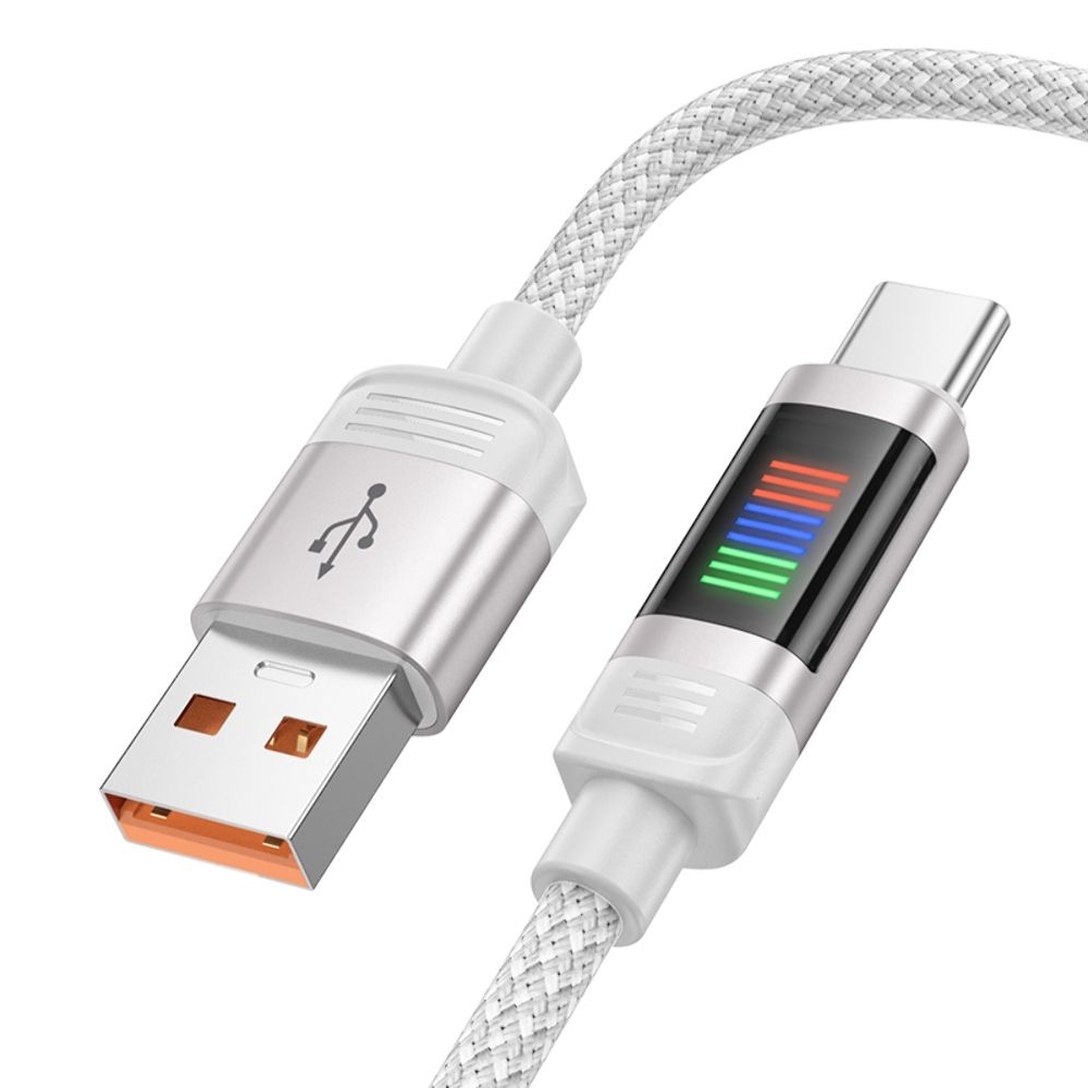 Кабель Hoco U126 USB to Type-C 1m серый