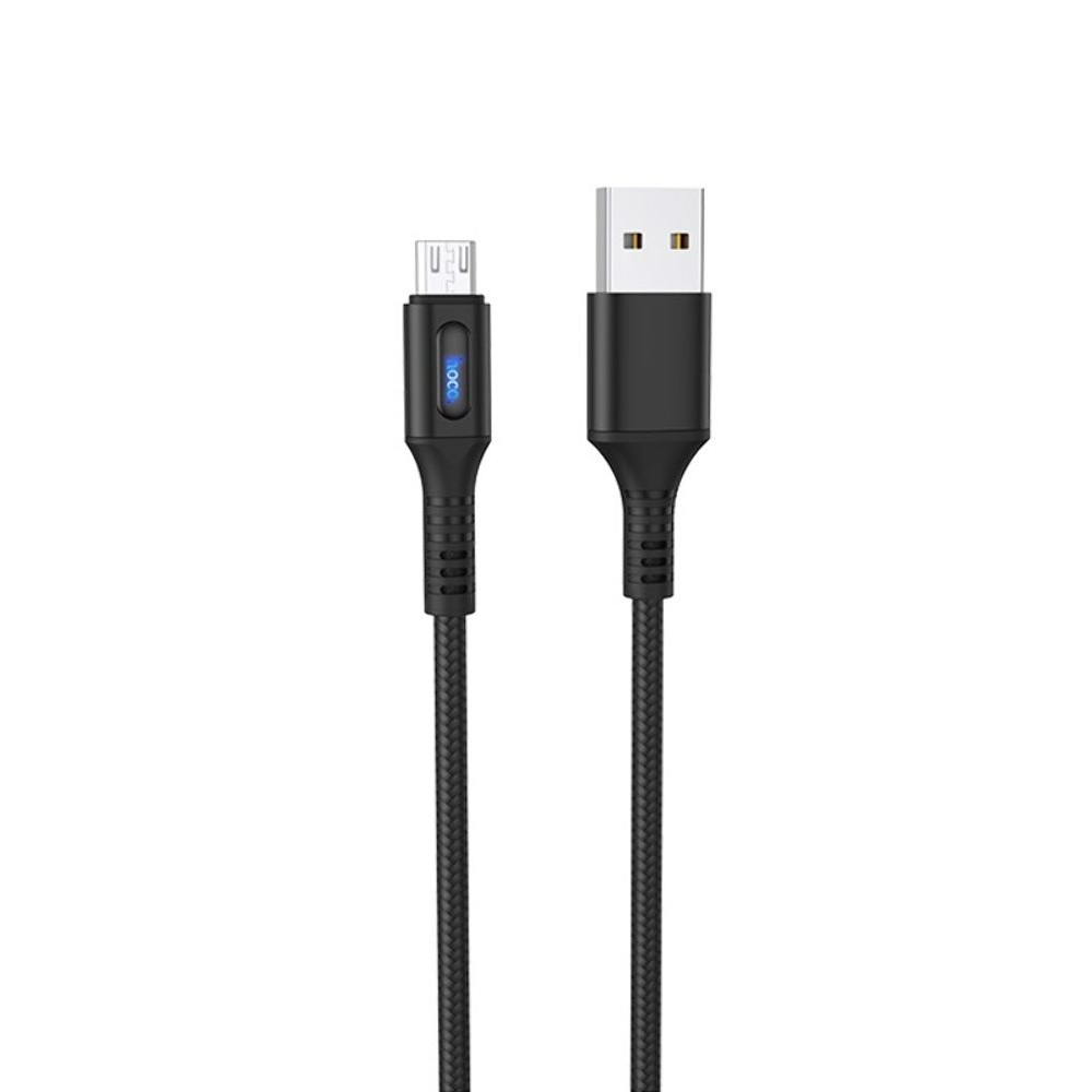 Кабель Hoco U79 USB to MicroUSB 1.2m, чорний