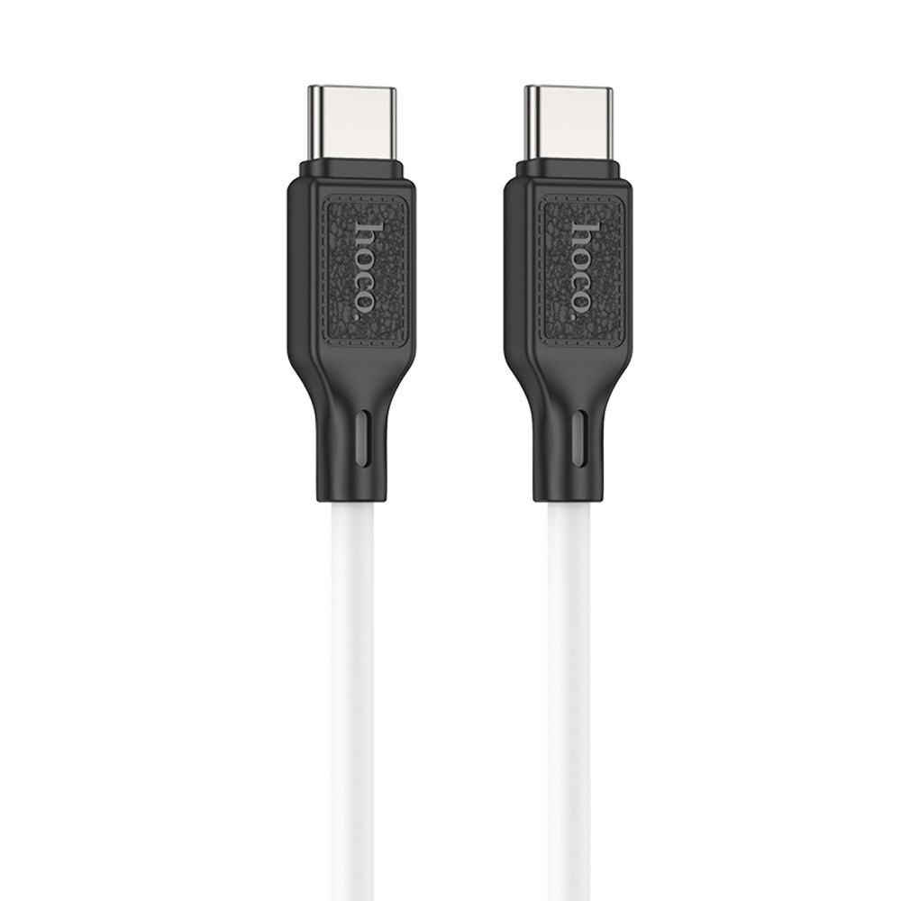 Кабель Hoco X90 Type-C to Type-C PD 60W 1m, білий