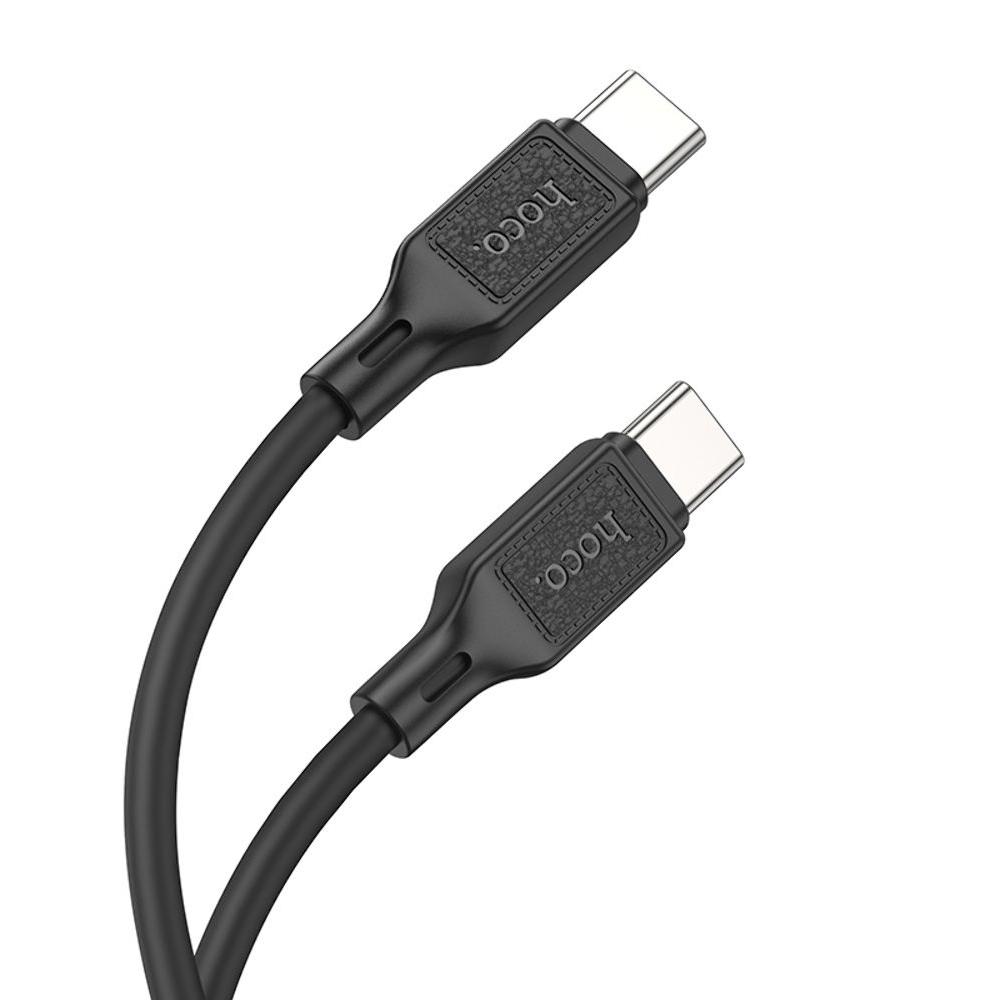 Кабель Hoco X90 Type-C to Type-C PD 60W 1m, чорний