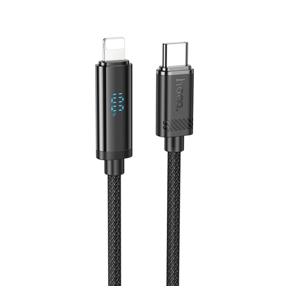 Кабель Hoco U127 Type-C на Lightning, чорний