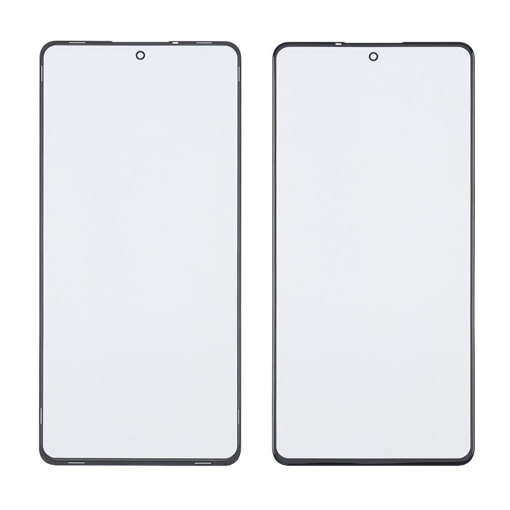 Стекло тачскрина с OCA пленкой Xiaomi 11T/ 11T Pro/ Poco F4 GT черное с олеофобным покрытием, закаленное
