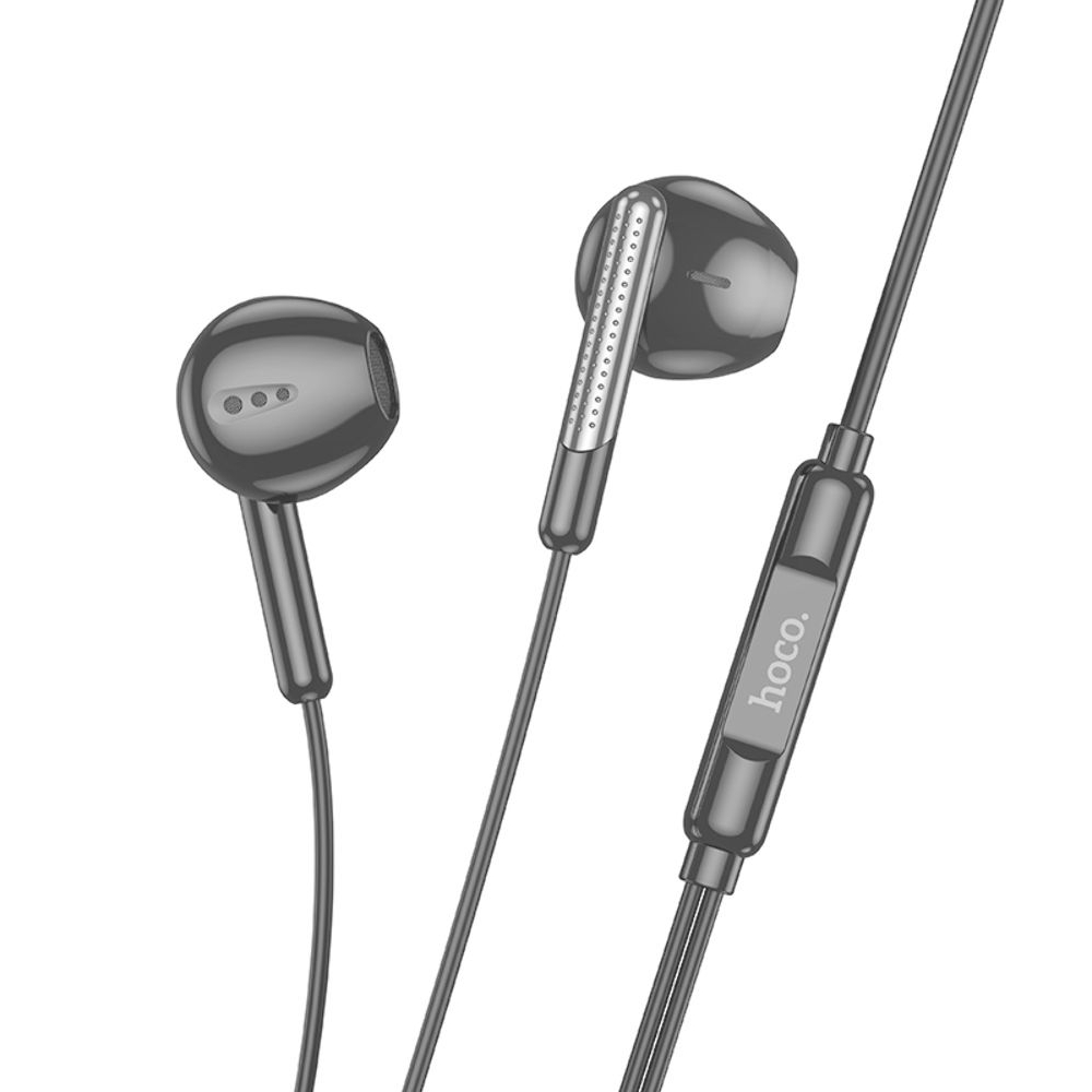 Наушники проводные вкладыши Hoco M123 Type-C черные