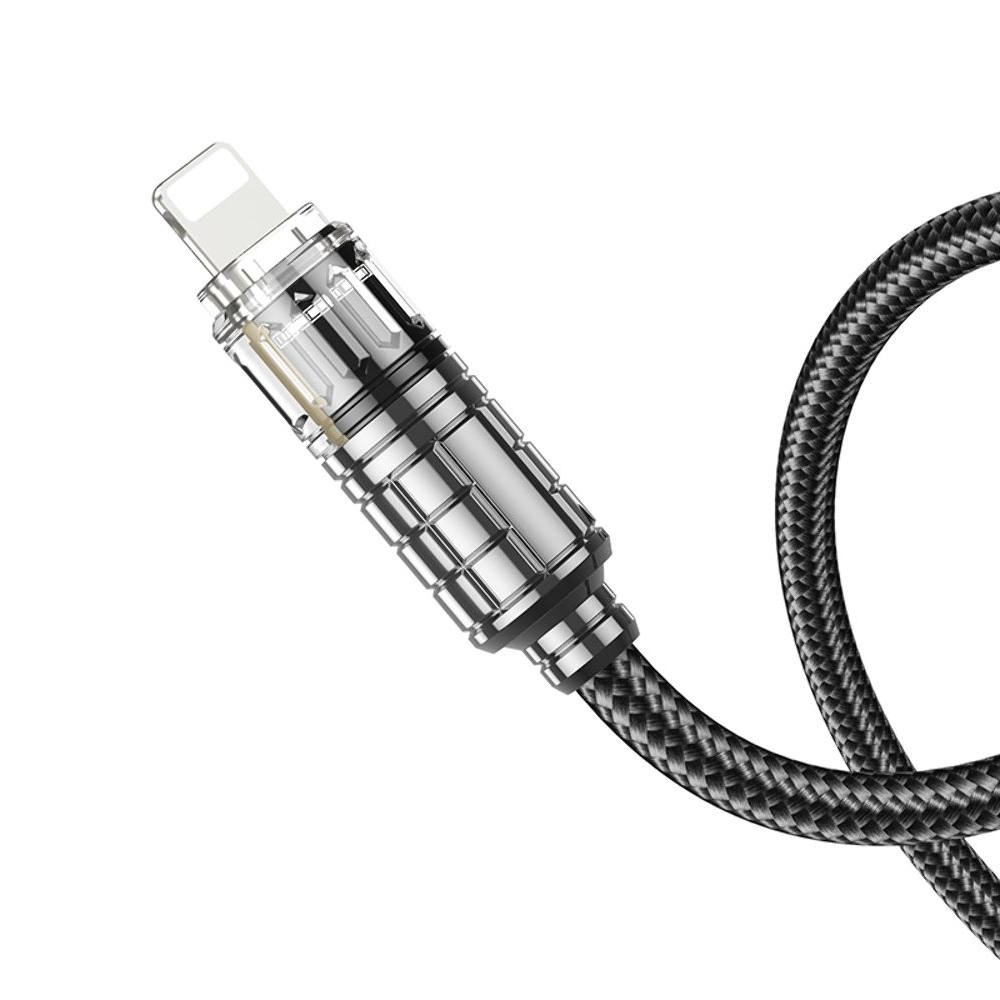 Кабель Hoco U122 Type-C на Lightning 1m, чорний