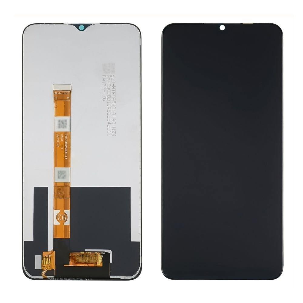 Дисплей Oppo A15, A15s, чорний | з тачскріном | Original (PRC), Service Pack | дисплейный модуль, экран