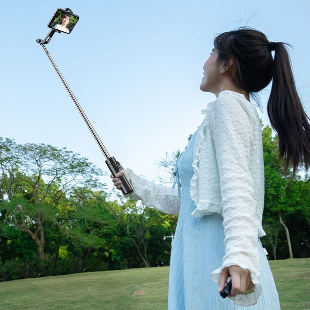 Штатив-трипод Adyss A33, с пультом, 0.8 м, чорний