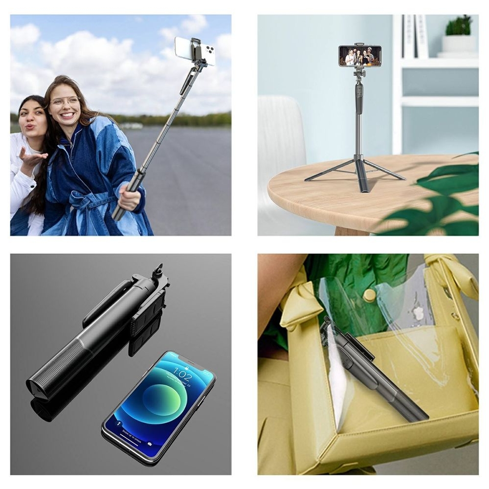 Штатив-трипод Adyss A65, с пультом, 1.5 м, чорний