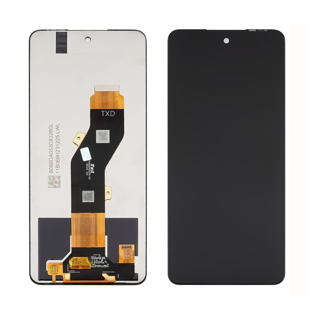 Дисплей Infinix Hot 40i, чорний | з тачскріном | Original (PRC) | дисплейный модуль, экран