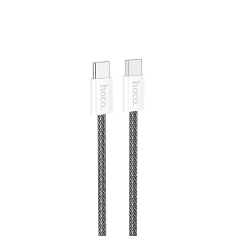 Кабель Hoco X104 Type-C на Type-C PD 60W 2m, чорний