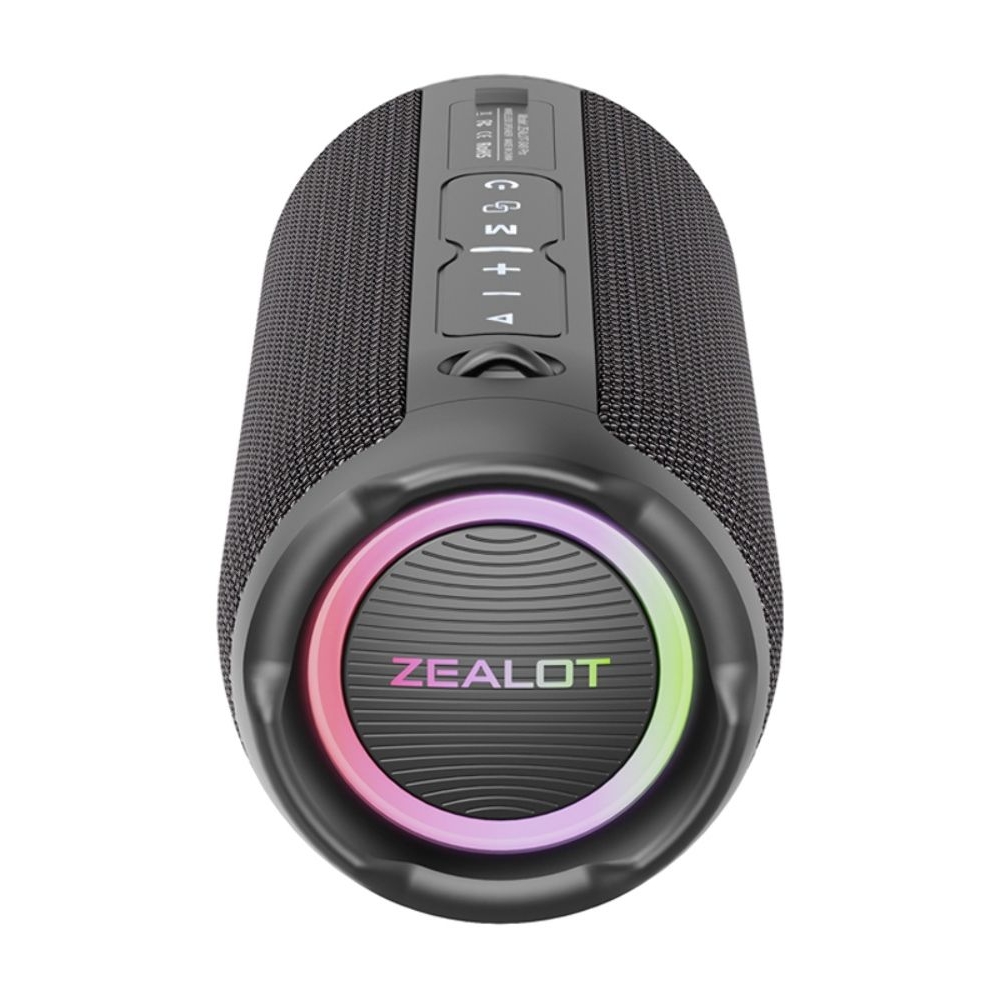 Бездротова колонка ZEALOT S49 Pro, черная | беспроводная колонка
