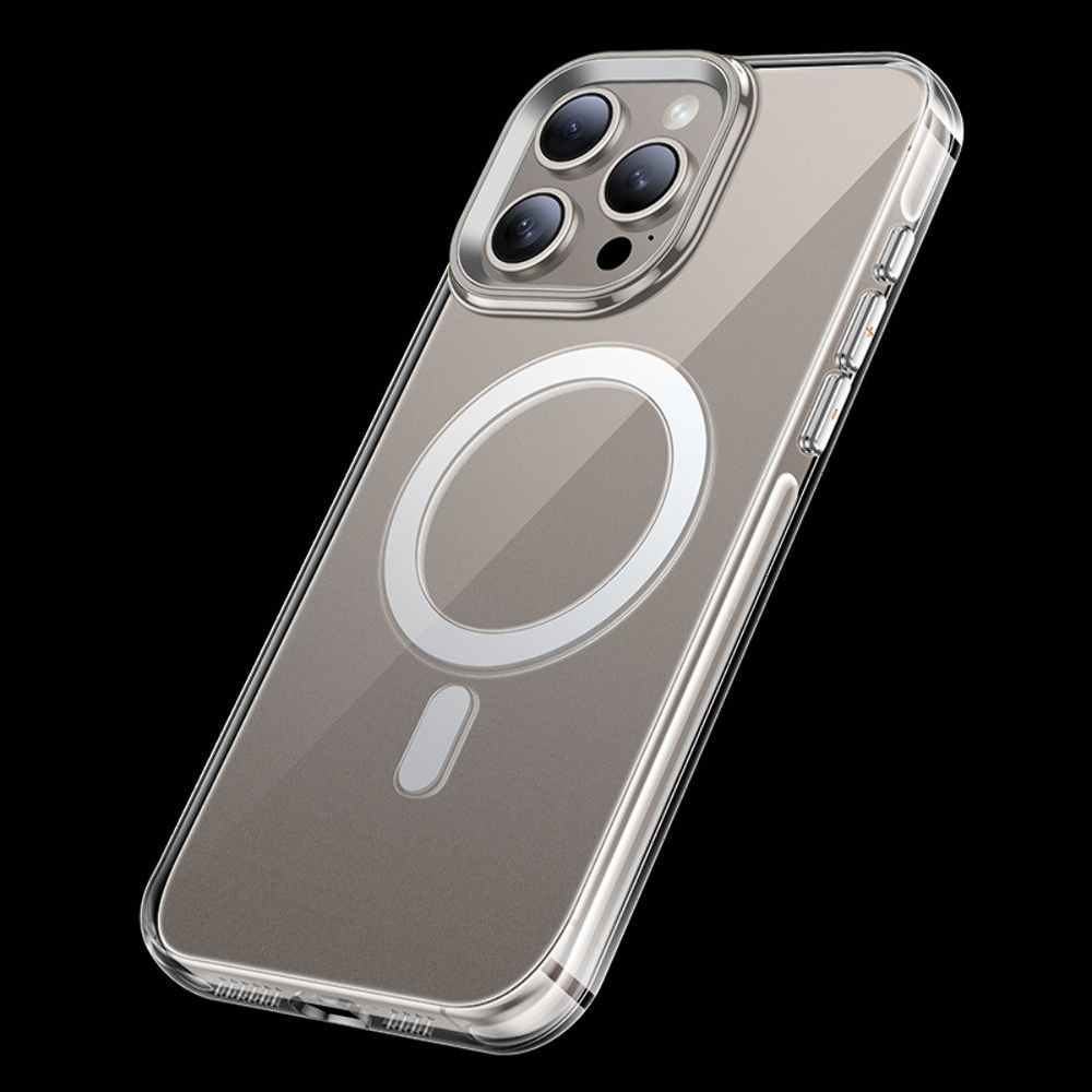 Чехол Hoco Amber AS3 c Mag Safe для Apple iPhone 15 Pro прозрачный