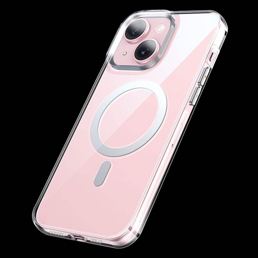 Чехол Hoco Amber AS3 c Mag Safe для Apple iPhone 15 прозрачный