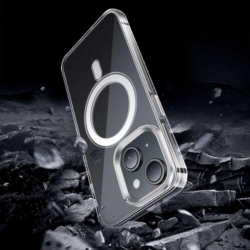 Чехол Hoco Amber AS3 c Mag Safe для Apple iPhone 15 прозрачный
