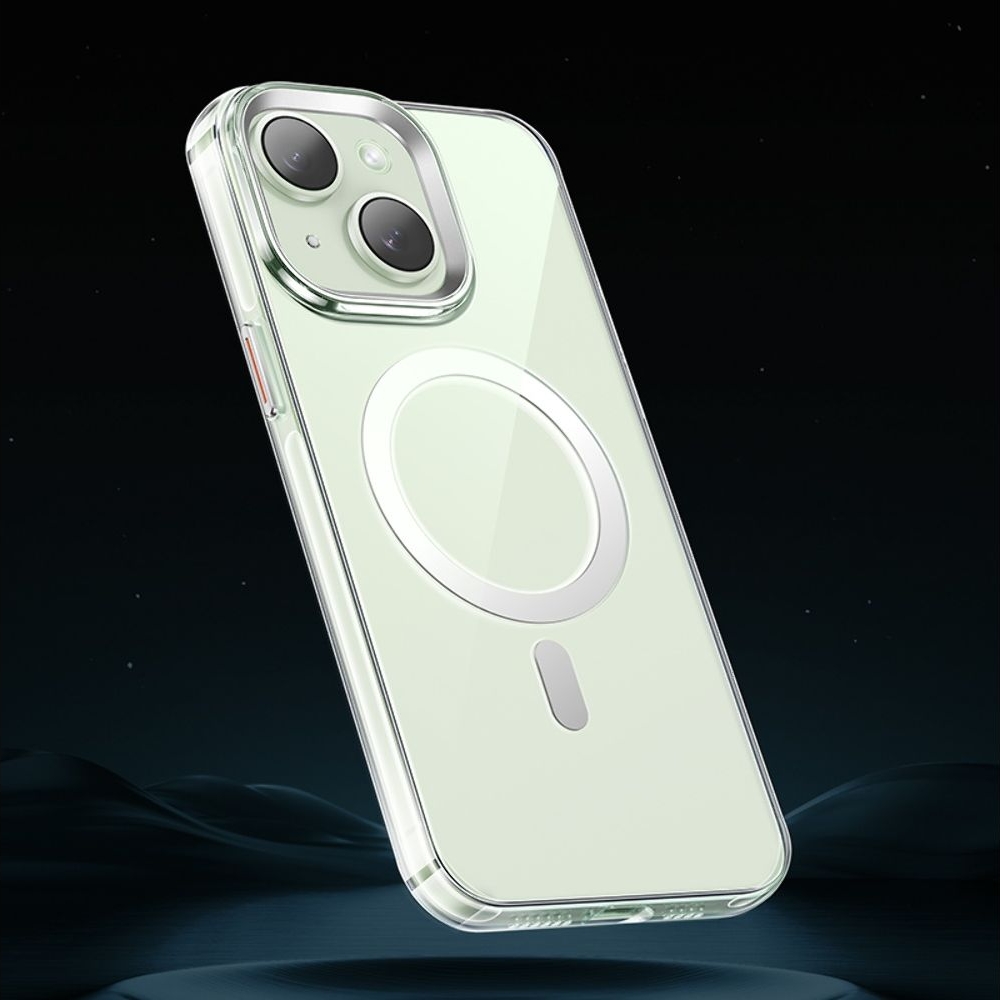 Чехол Hoco Amber AS3 c Mag Safe для Apple iPhone 15 прозрачный