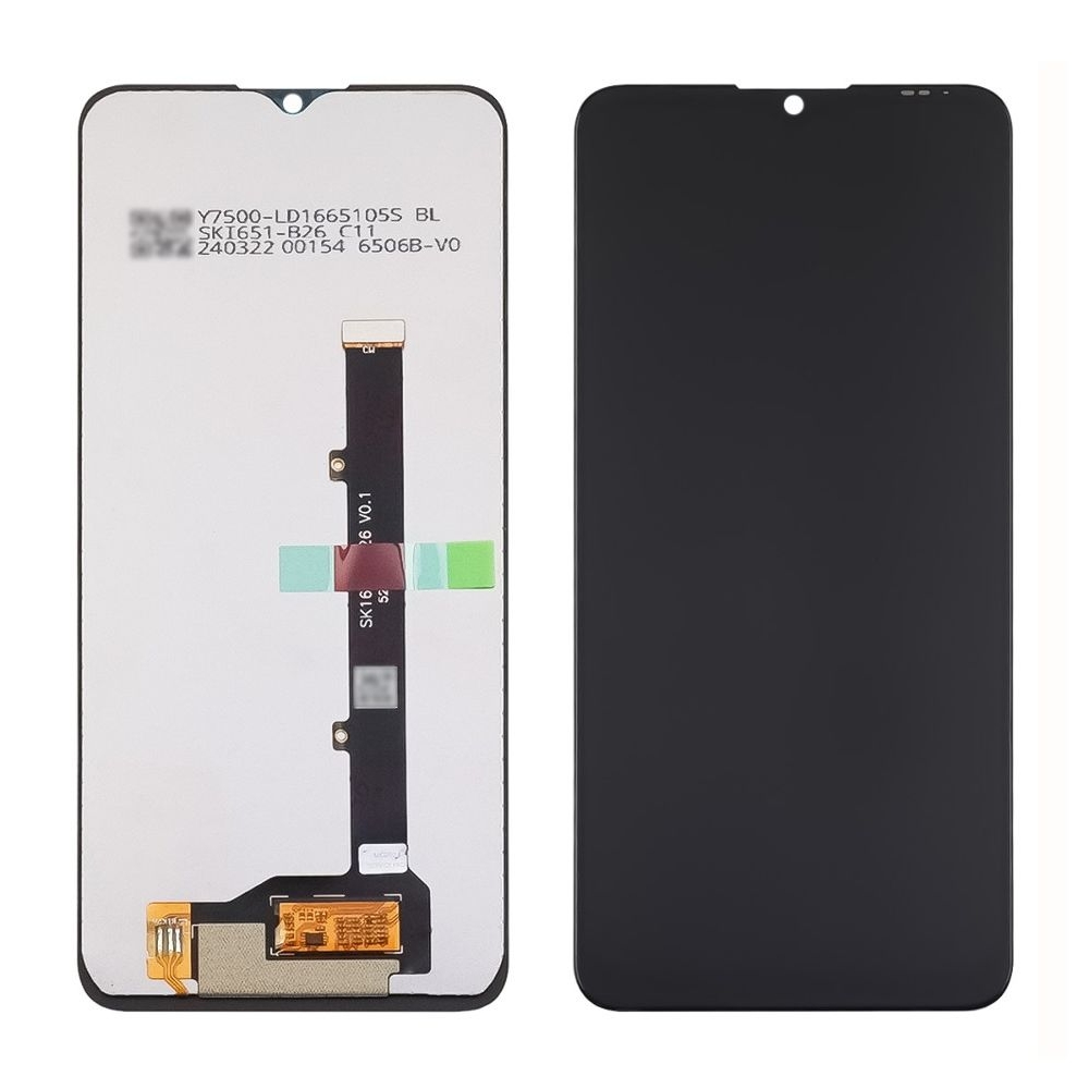 Дисплей ZTE Blade A51, Blade A71, A7030, чорний | з тачскріном | Original (PRC), Service Pack | дисплейный модуль, экран