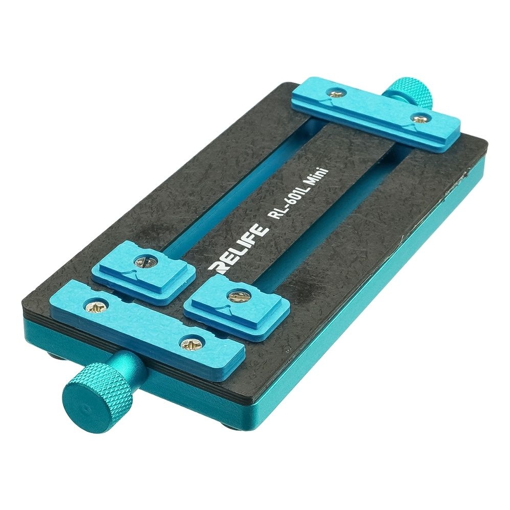Тримач плат Relife RL-601L Mini, из высокотемпературного композита с гнездами под BGA микросхемы | держатель