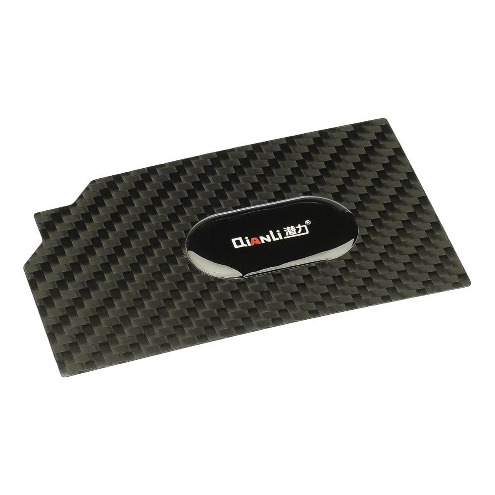Карта пластиковая QianLi Carbon Fiber Reinforced Corner Style (90 x 54 x 0.23 мм)