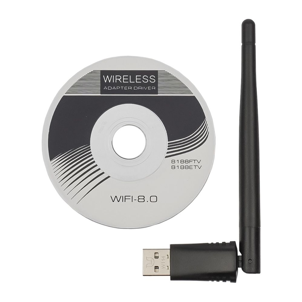 Wi-Fi адаптер Alfa W114 USB 150Mbps IPTV / DVR RECEIVER 3DBi black