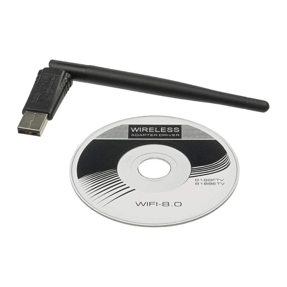 Wi-Fi адаптер Alfa W114 USB 150Mbps IPTV / DVR RECEIVER 3DBi black