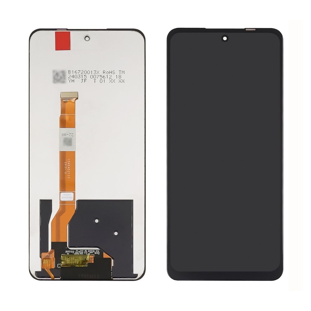 Дисплей Realme C67 4G, RMX3890, чорний | з тачскріном | Original (PRC), Service Pack | дисплейный модуль, экран