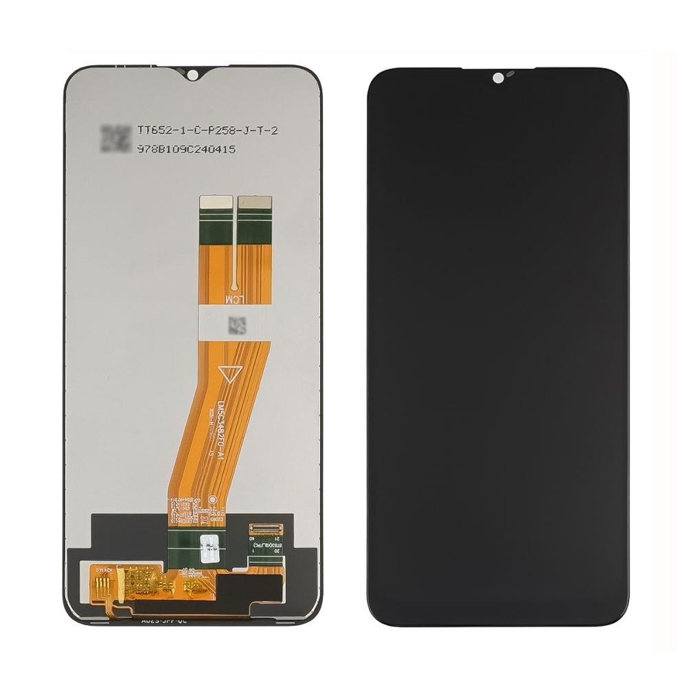 Дисплей Samsung SM-A025 Galaxy A02s, SM-A035 Galaxy A03, SM-A037 Galaxy A03s, чорний | з тачскріном | Original (PRC), Service Pack | дисплейный модуль, экран