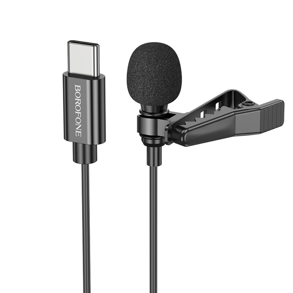 Микрофон Borofone BFK11 Type-C black
