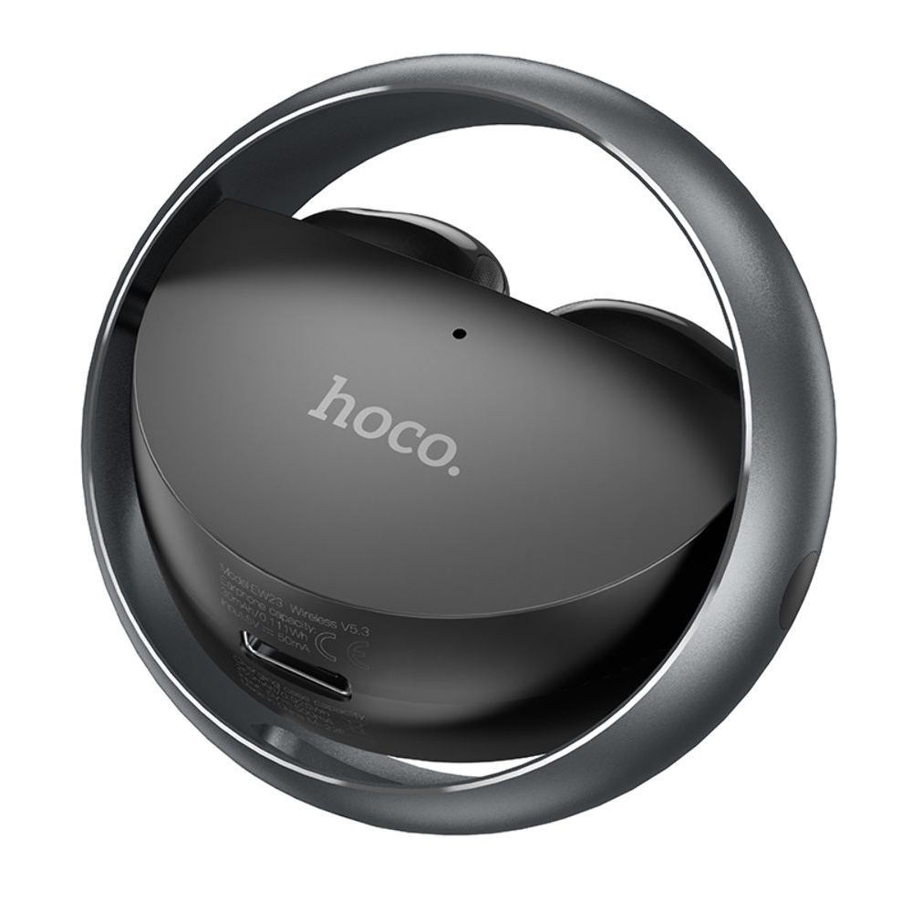 Бездротові TWS навушники Hoco EW23 вкладыши metal gray | беспроводные наушники