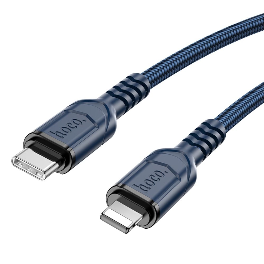 Кабель Hoco X59 Type-C to Lightning 2m blue