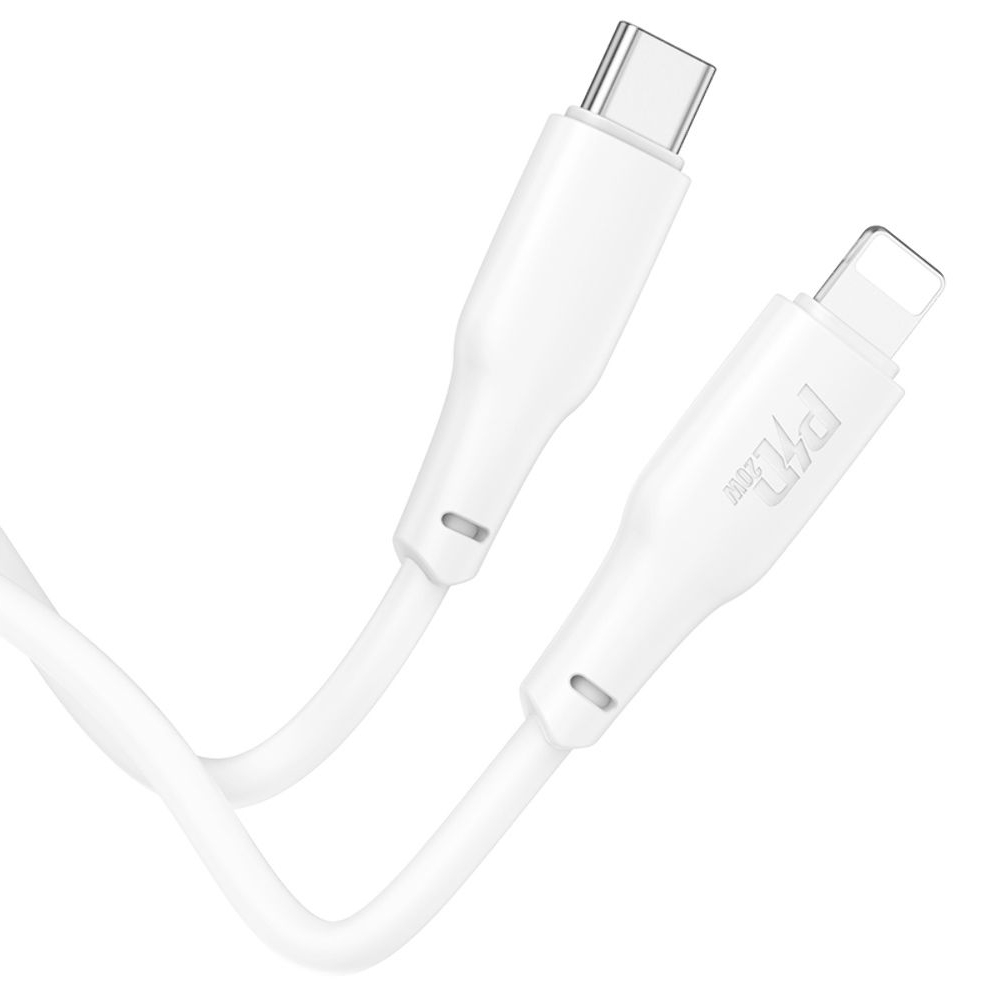 Кабель Hoco X93 Type-C to Lightning PD 2m white