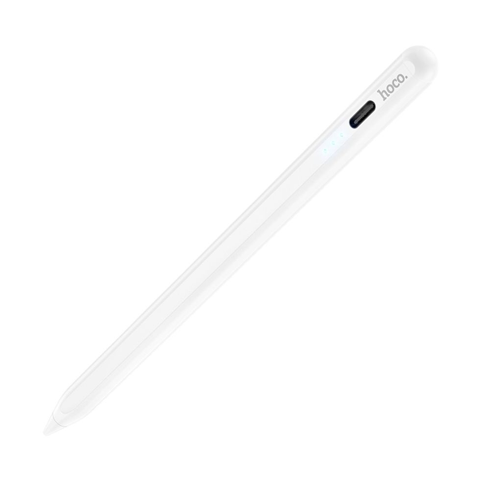 Стилус ёмкостный Hoco GM108 с быстрой зарядкой white