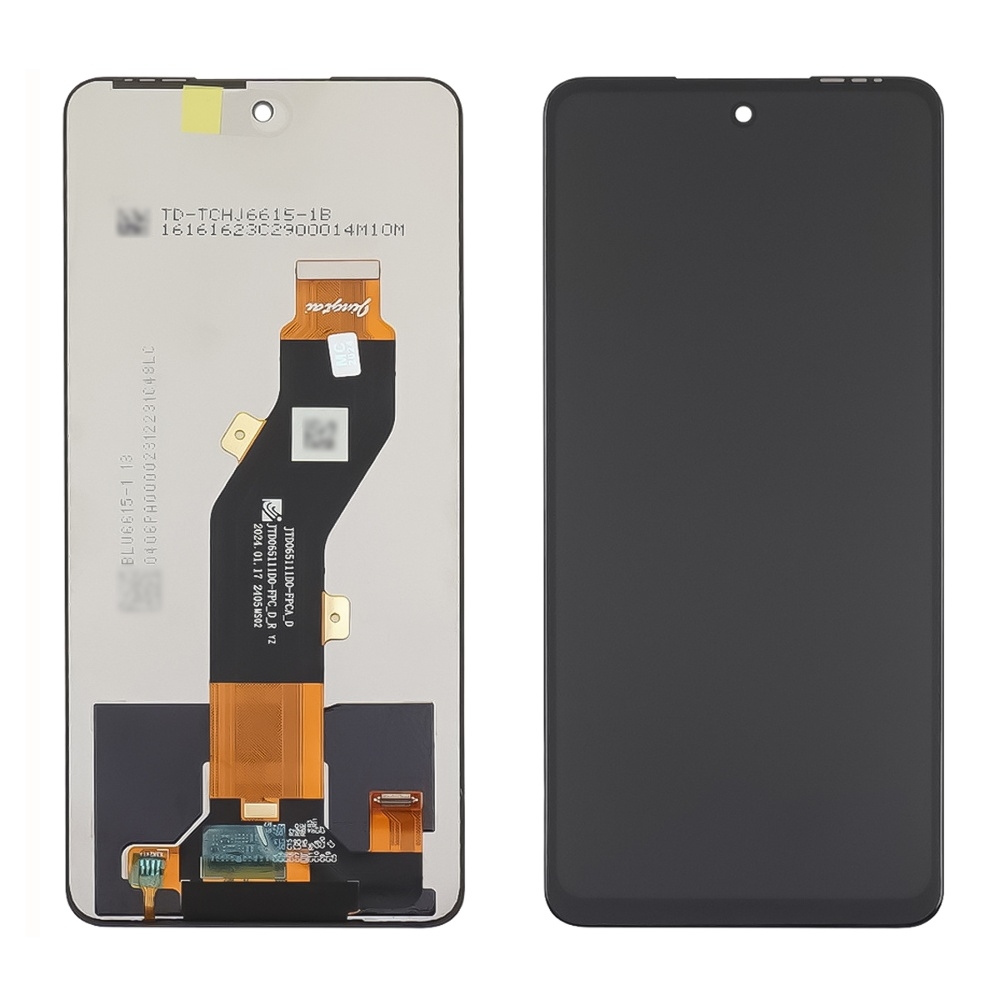 Дисплей ZTE Nubia V60 Design, чорний | з тачскріном | High Copy | дисплейный модуль, экран