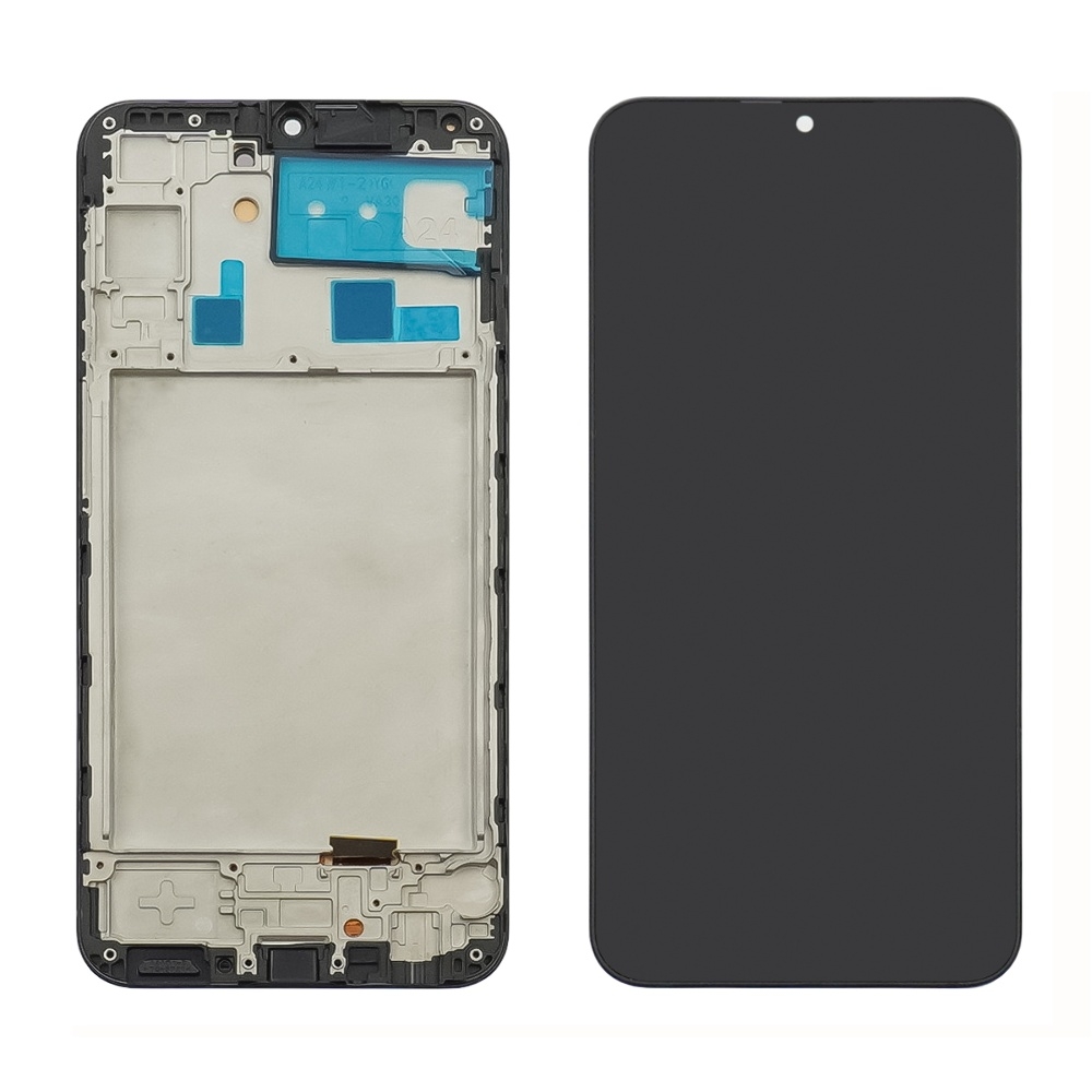 Дисплей Samsung SM-A245 Galaxy A24 (2023), чорний | з тачскріном | в передній панелі | High Copy | дисплейный модуль, экран (с широким ободком) OLED