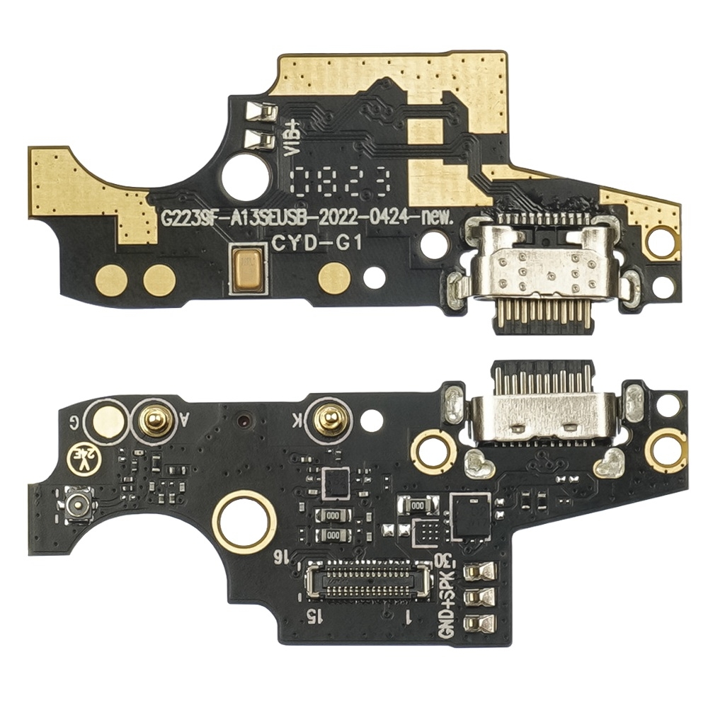 Плата зарядки Umidigi C1, шлейф коннектора зарядки, с микрофоном, High Copy