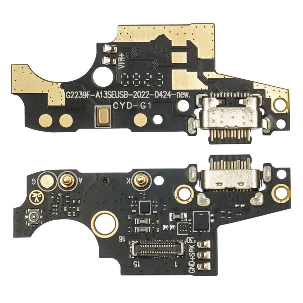 Плата зарядки Umidigi C2, G2, G3, G3 Max, шлейф коннектора зарядки, с микрофоном, High Copy