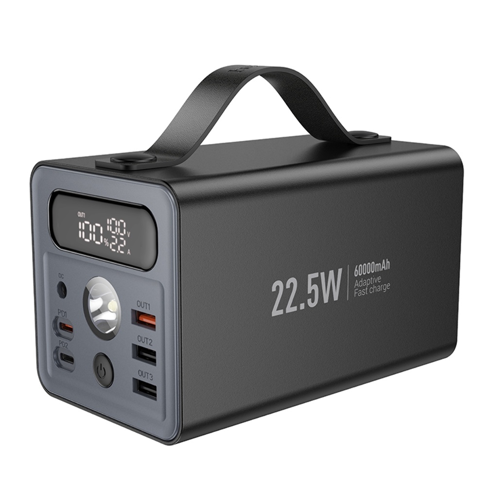 Power bank Hoco J138 60000mAh 22.5W PD 20W с дисплеем black