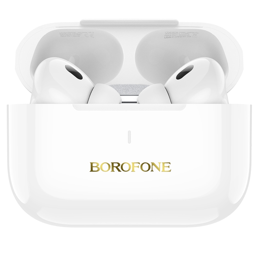 Беспроводные TWS наушники Borofone BW59 Plus вакуумные white