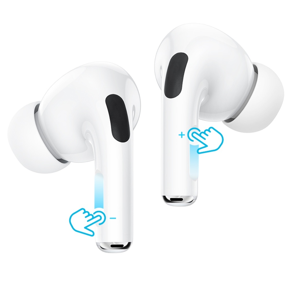 Беспроводные TWS наушники Borofone BW63 вакуумные white