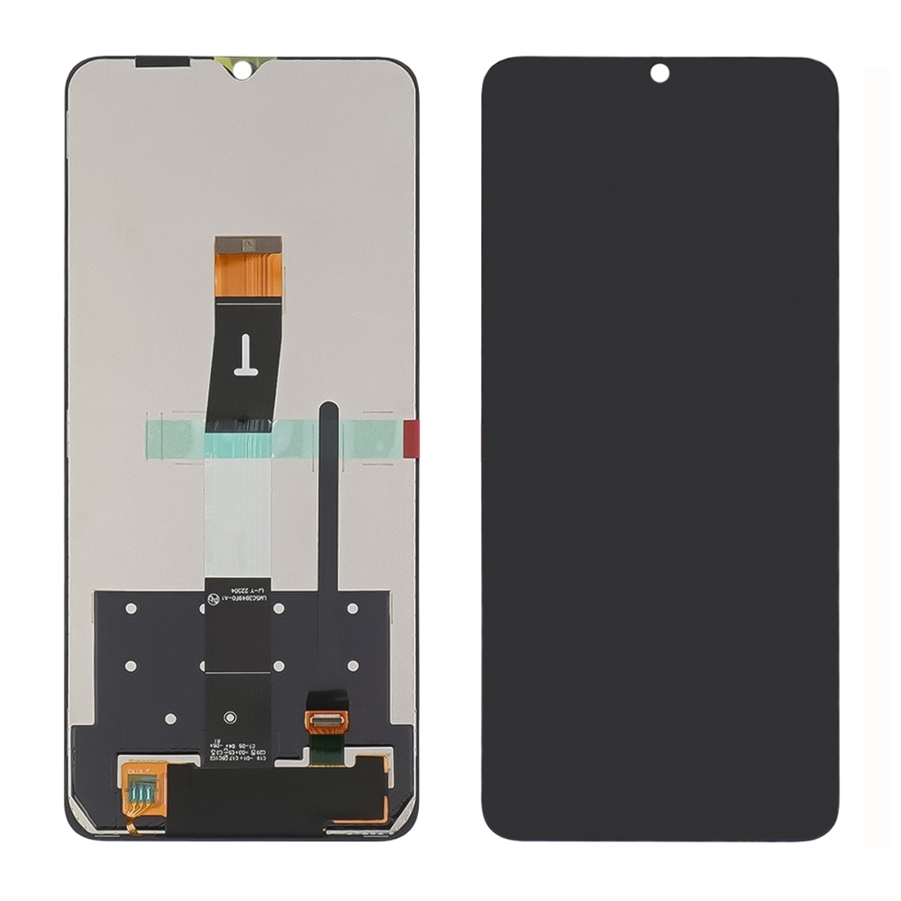 Дисплей Xiaomi Poco C55, 22127PC95I, Redmi 11A, 22120RN86C, Redmi 12C, 22120RN86G, 22120RN86I, 22126RN91Y, 2212ARNC4L, чорний | з тачскріном | Original, GX | дисплейный модуль, экран